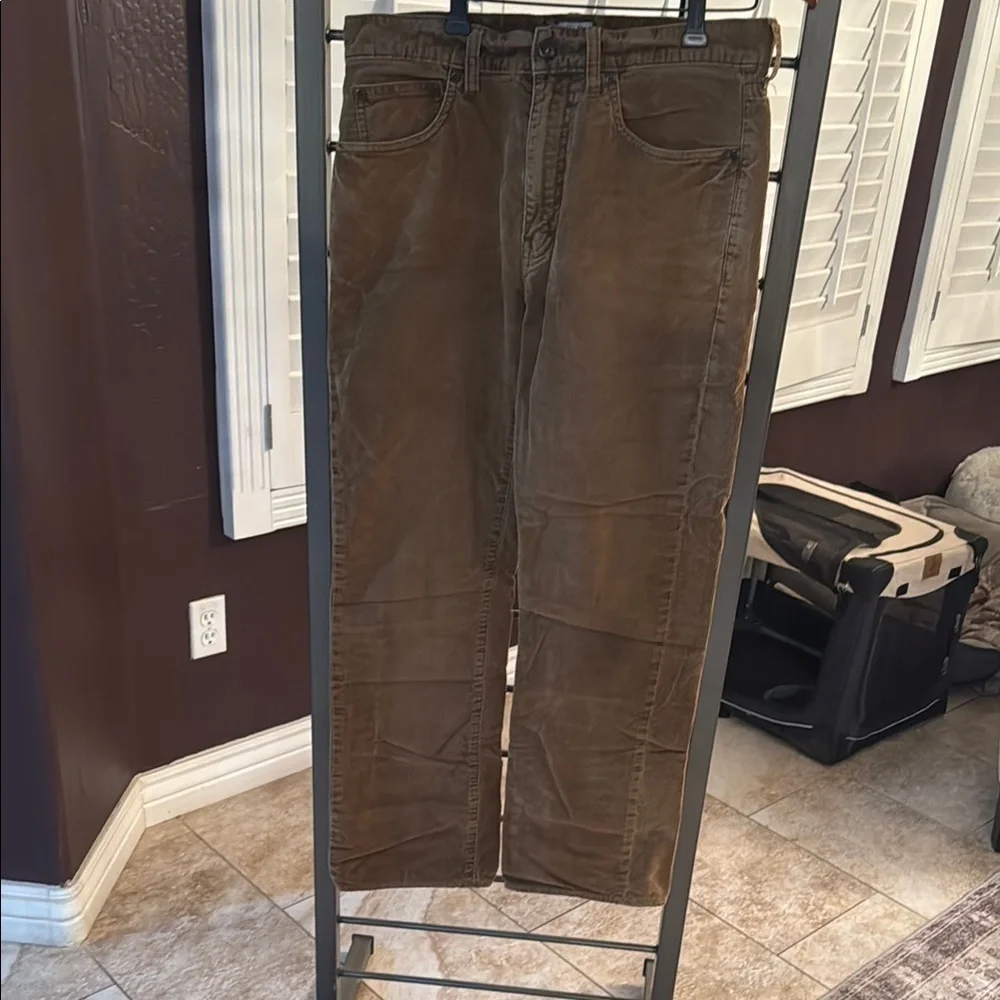 J Crew Brownish Gold‎ Corduroy Pants 30 x 32 100% Cotton